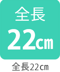 全長22㎝