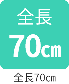 全長70㎝